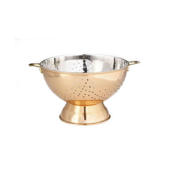International Decor Copper Footed Colander and Centerpiece