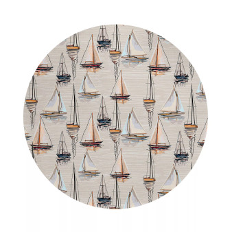 Waterfront WRF8 8' x 8' Round Area Rug