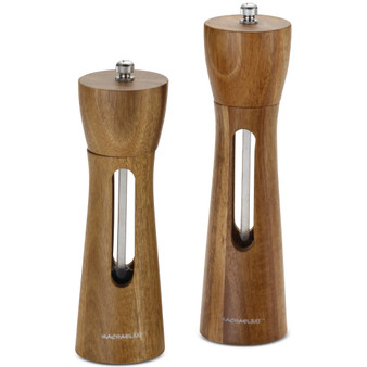 Tools and Gadgets Acacia Salt & Pepper Grinder Set