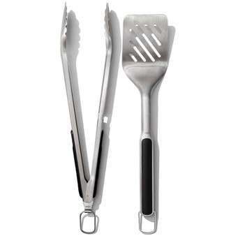 2-Pc. Grilling Tongs & Spatula Set