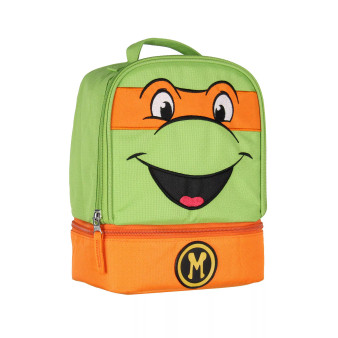 TMNT All Turtles Dual Compartment Lunch Box