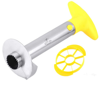 Detachable Handle Pineapple Corer and Slicer Tool Set