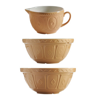 Cane Mixing and Batter Bowl, Set of 3