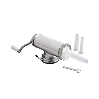 Fantes Sausage Maker with Suction Base and 3 Nozzles, 2.2 Pound Capacity, The Italian Market Original since 1906
