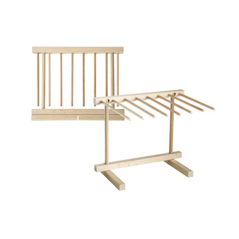 Collapsible Pasta Drying Rack, Made in Italy, Wood, 13.36" x 11.5", The Italian Market Original since 1906