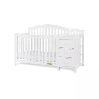 46" Wooden Kali II 4 in 1 Convertible Crib and Changer