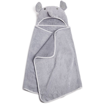 Elephant Hooded Towel, 25" x 50", Created for Macy's