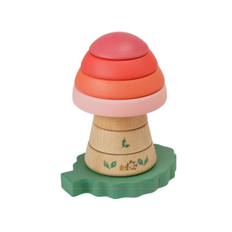 Folklore Fun-gi Magnetic Wooden Toadstool Shaped Stacking Toy
