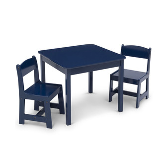 Mysize Wood Table and Chairs Set, 3 Piece