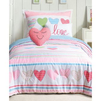 Daphne Reversible 4-Pc. Twin Comforter Set