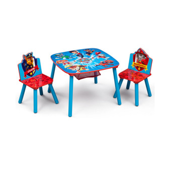 Nick Jr. Paw Patrol Kids Storage Table and Set, 3 Piece