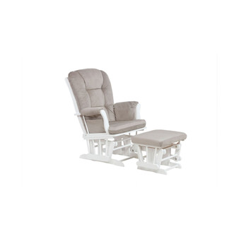 Alice Glider Chair and Ottoman, Set of 2