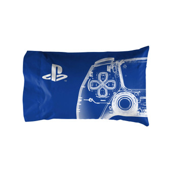 PlayStation Game on Microfiber Pillowcase