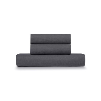 Linen/Cotton 3-Pc. Duvet Cover Set, Full/Queen