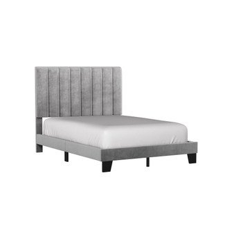43.25"- 47" 100% Polyester Crestone Upholstered Furniture Full Platform Bed