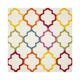 Shag Kids 6'7" x 6'7" Square Area Rug