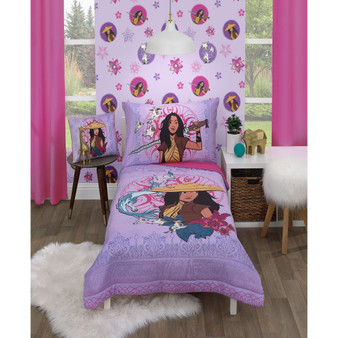 Raya and the Last Dragon Mythic Pop 4 Piece Toddler Bed Set