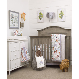 Growing Wild 8-Piece Crib Bedding Set