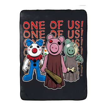Piggy One of Us Silk Touch Throw, 60" x 46"