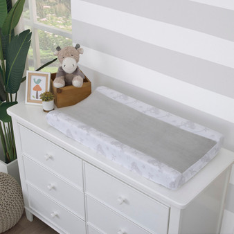 Jungle Ride, Monkey, Giraffe and Lion Super Soft Contoured Changing Pad Cover