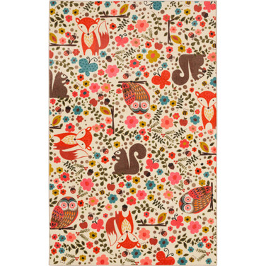 Prismatic Enchanted Forest Kids Rug 8' x 10' Area Rug