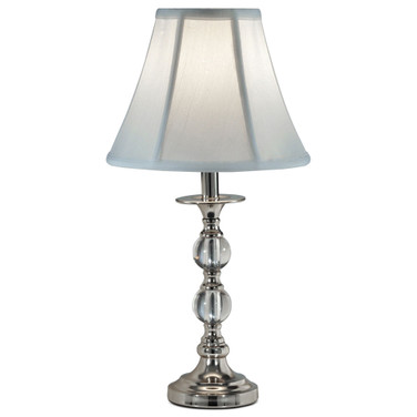 Slender Crystal Ball Table Lamp