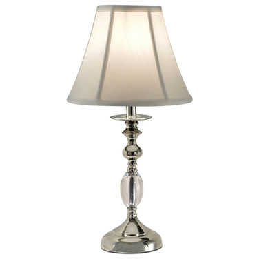 Slender Crystal Table Lamp