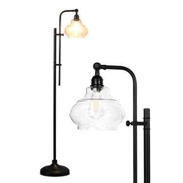 Austin LED Standing Floor Lamp with Adjustable Height