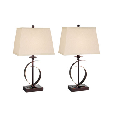 Pacific Coast Novo Set of 2 Table Lamps