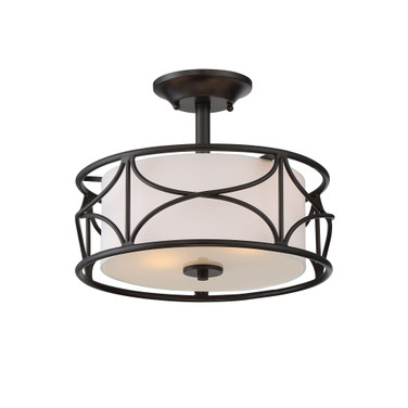 Avara 2 Light Semi-Flush