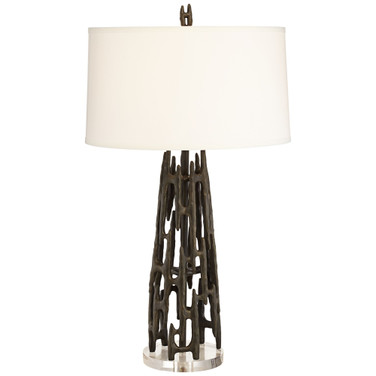 Pacific Coast Black Scaffolding Faux Wood