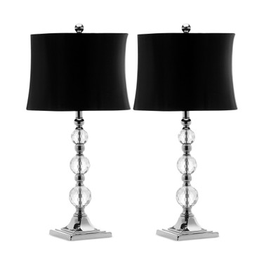 Set of 2 Maeve Crystal Ball Lamps