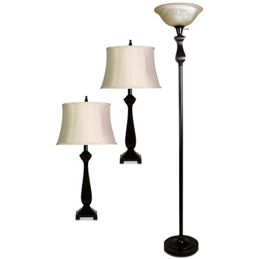 Madison Set of 3 Lamp Set