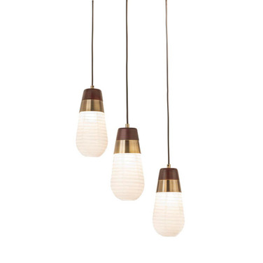 NOVA Lighting Sunset Three Light Pendant