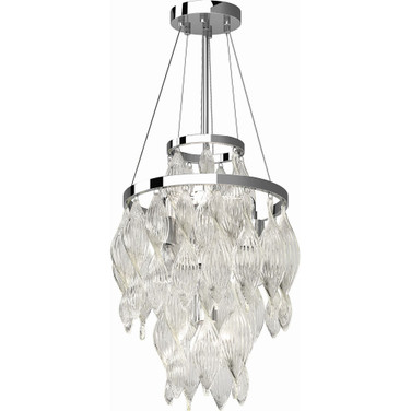 Genevieve 4-Light Semi-Flush Mount Ceiling Fixture
