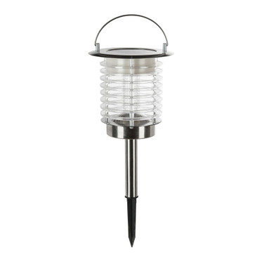Dual Mode Solar Powered Insect Catcher Light with Hanger and Stake