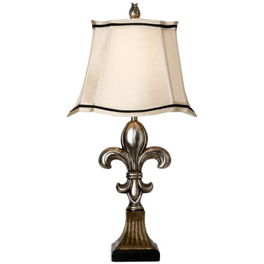 Fleur-De-Lis Table Lamp