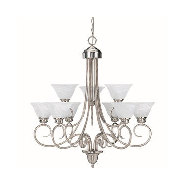 Troy 9-Light Hanging Chandelier
