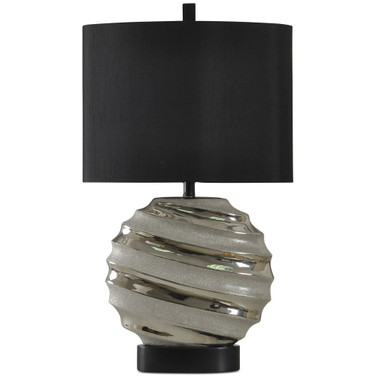 Silver Table Lamp