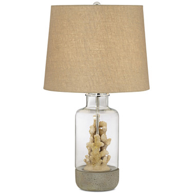 Pacific Coast Faux Coral Table Lamp