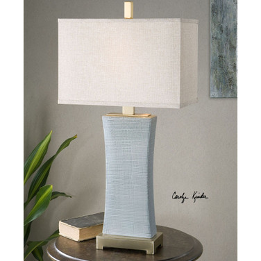Cantarana Blue Gray Table Lamp