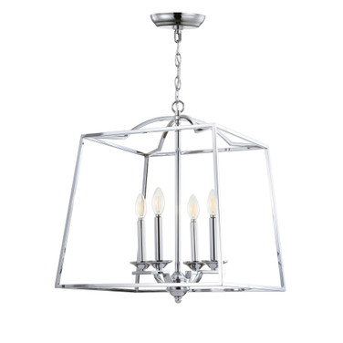 Gloria 4-Light Metal Led Pendant