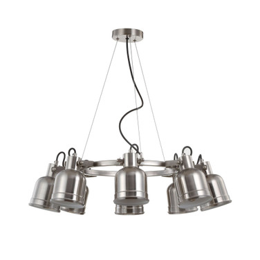 Liam 26.5" 8-Light LED Pendant Chandelier