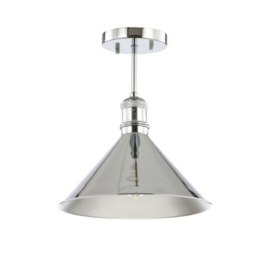 Nick 11" Metal LED Semi-Flush Mount