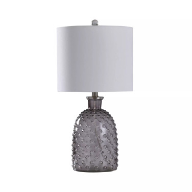 Textured Glass Table Lamp