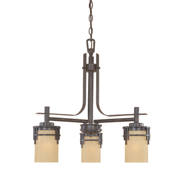 Mission Ridge 3 Light Down Chandelier