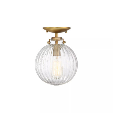 Nicole 8" Semi-Flush Ceiling Light