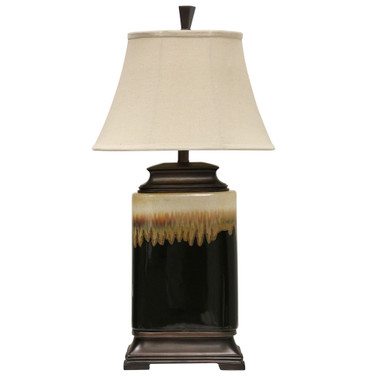 Mountain Ridge Ceramic Table Lamp