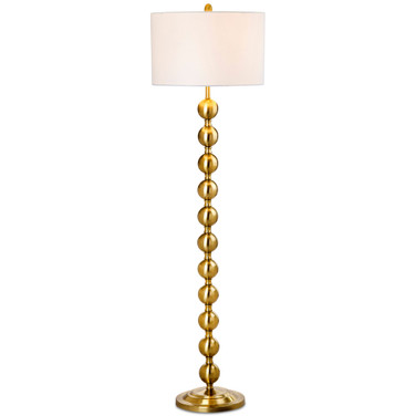Reflections Gold-Tone Floor Lamp