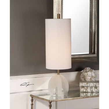 Alanea White Buffet Lamp